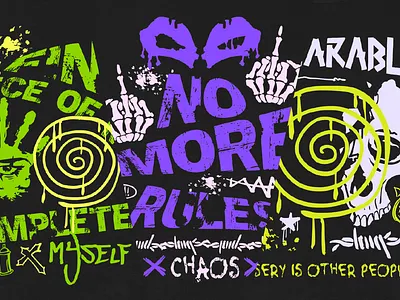 Graffiti Streetwear Design Bundle apparel design art artwork clothing design graffiti illustration street art streetwear t shirt design urban