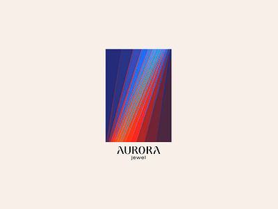 AURORA JEWEL aurora branding color cosmodrome art design gem graphic design illustration jewel jewelry logo logofolio logotype malina cosmica market portfolio rays sale shop vector