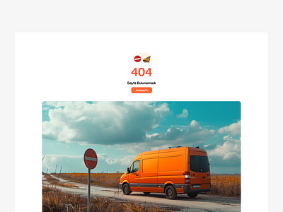 404 Page 404 cargo error shipping tracking ui