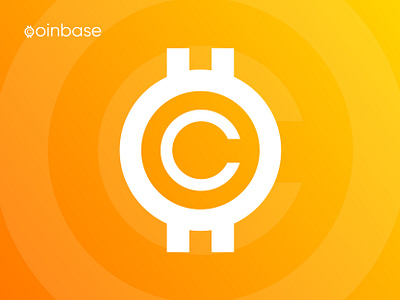 Coinbase - Logo Design Concept blockchain branding creative crypto currency decentralized defi firelab focus lab hola lab logo logo design logo designer market modern nfts slack token typography web3