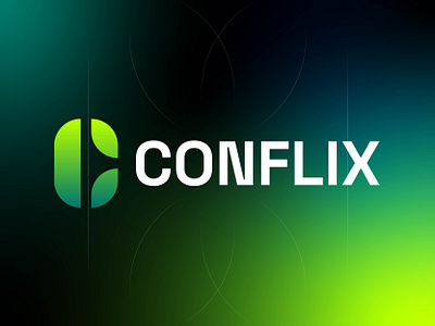 Conflix - Logo Design Concept agency blockchain branding chatgpt coin crypto currency decentralized defi digital finance logo logo design marketing metaverse modern logo nfts openai technology token