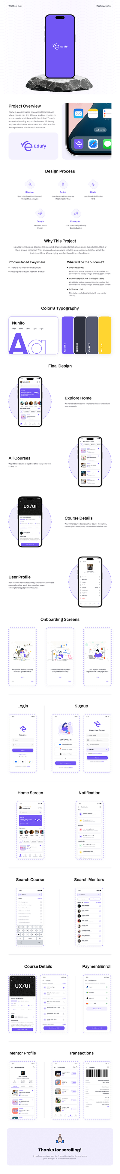 E-learning Mobile App e learning education app mobile app ui ux