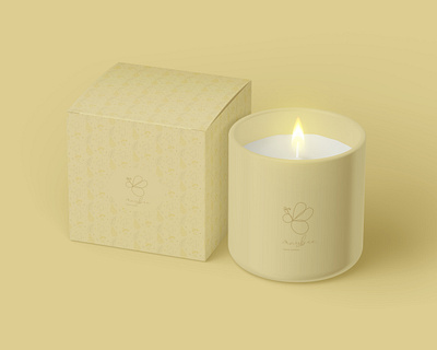 Branding for home natural candles branding candles design graphic design homecandles homecandlesbrand illustration logo naturalcandles pattern vector