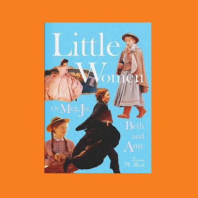 Book Cover | Little Women book cover book design book illustration bookcover cover design illustration illustrator photo editing