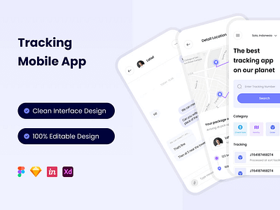 Bring your delivery tracking app to life! 🚚 3d animation branding graphic design motion graphics ui