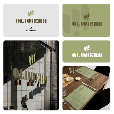 Oliviera Brand Bento Presentation awesome branding design graphic design logo minimalist vector