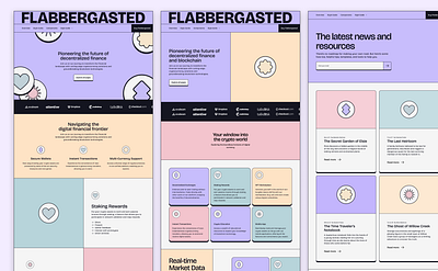 flabbergasted astro neobrutalist tailqind template theme