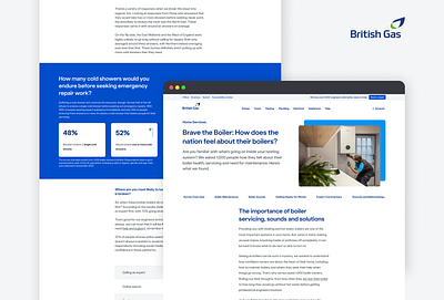 British Gas client campaign branding graphic design