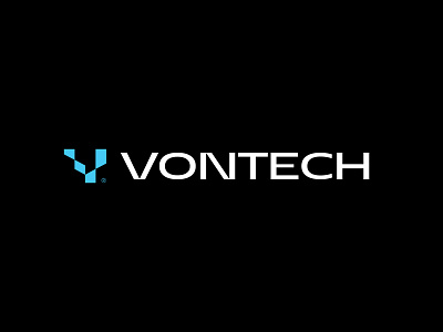 Vontech Abstract V Logo app logo brand identity branding design letter logo logo logo design logo designer logotype modern logo professional logo software logo startup logo tech company tech logo technology logo v v logo