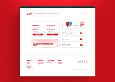 EGO Homepage Redesign