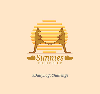 Kangaroo Logo | Sunnies | #50DaysLogoChallenge adobe design graphic design illustrator logo