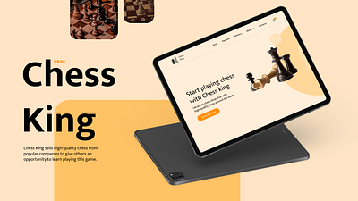 Chess shop interface ui ux web