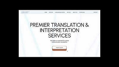 Transforming Chang-Castillo’s Vision into a Stunning Website 🌟 animation business clean collaboration creative website elegant landing page minimalism modern website resposivedesign stidio ux webdesign