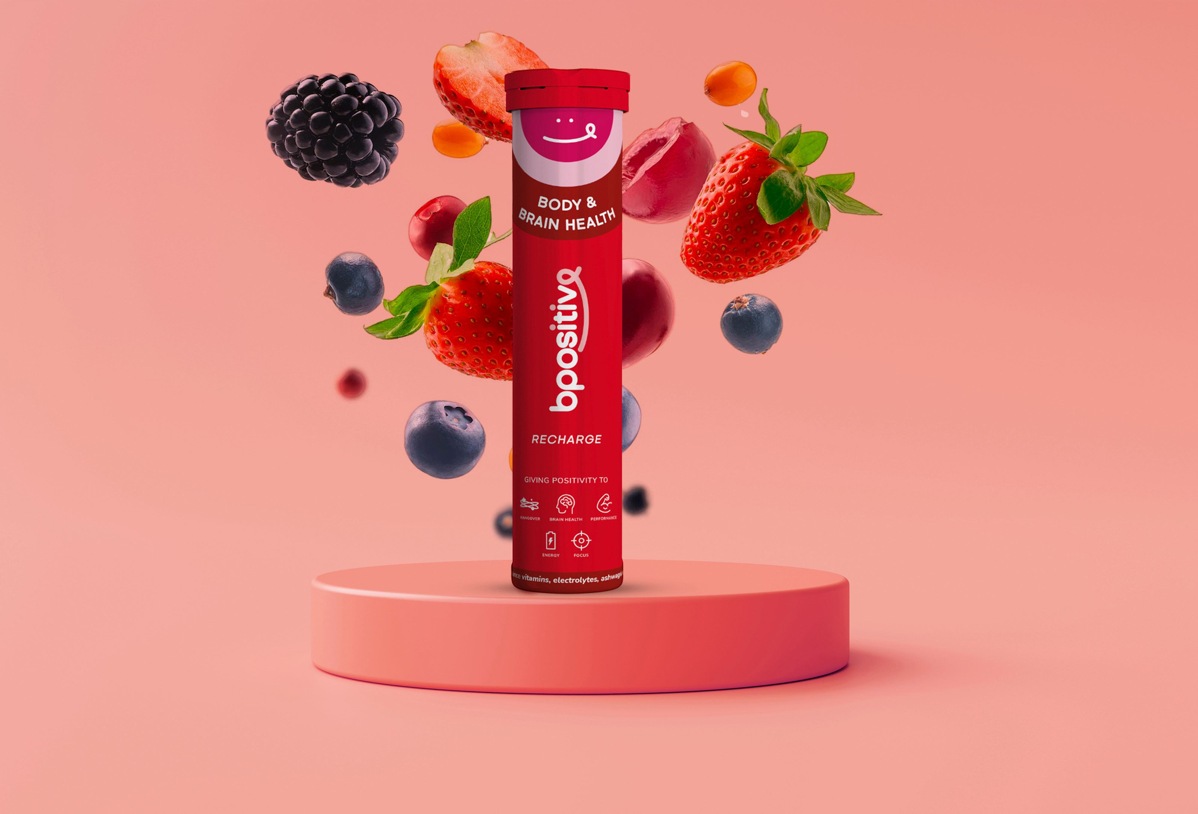 Bpositive label label design medical packaging design supplements tube