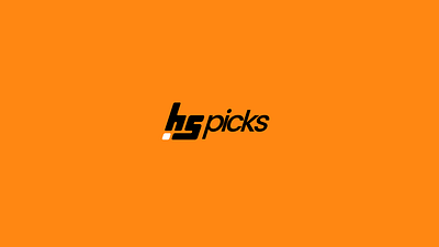 hs picks final logo_sports pick service branding graphic design logo