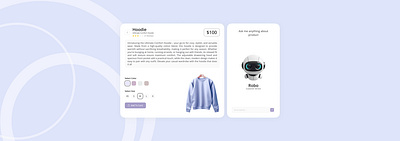 Daily UI #12 Product Page 3d graphic design ui