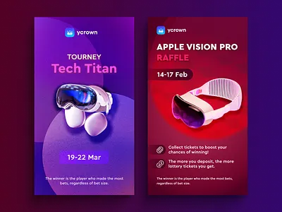 Banners for Gaming Project banner design graphic design vector