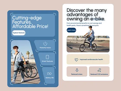 Pinterest Ad Design for E-Bike ad branding design graphic design promotion
