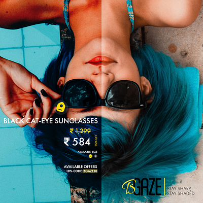 Tag Concept design : BGAZE 3d adobe xd animation attractive brand branding concept creative design graphic design illustration logo motion graphics offers open for work sunglasses ui uiux website