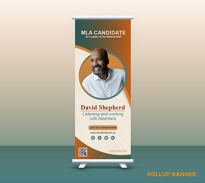 Rollup Banner banner banner design branding design flyer designer graphic design illustration illustrator rollup rollup banner rollup banner design sign design sinage vector