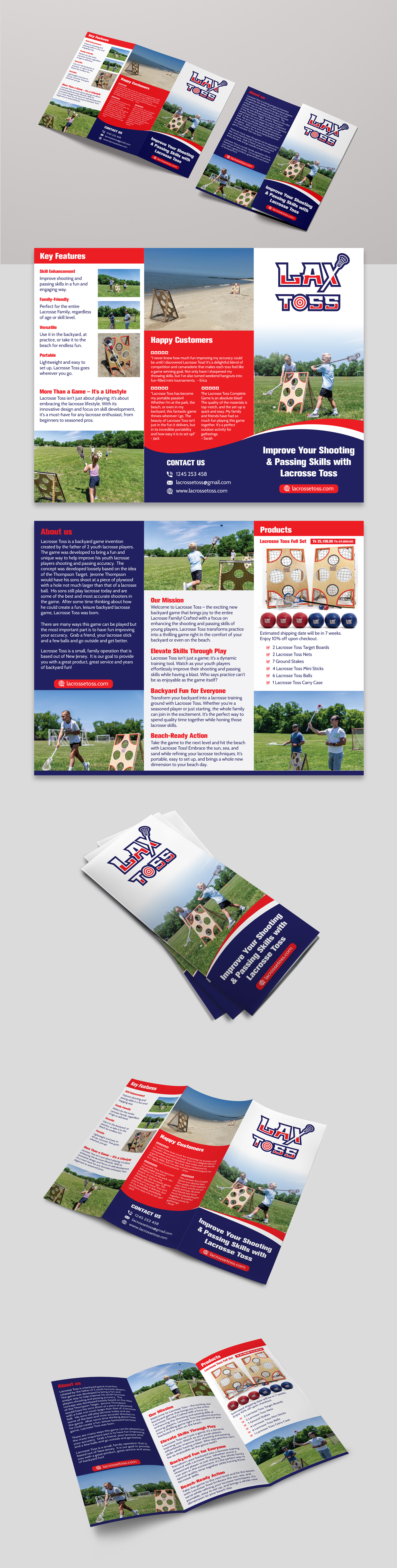 Example of Professional Trifold Brochure Design