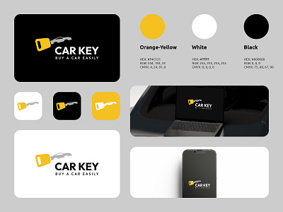 CAR KEY Logo automotive branding business car car dealer logo logos modern simple