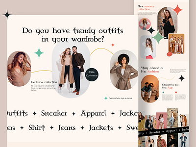 Ecommerce Fashion Website Design | Ewest ecommerce ecommerce web design fashion design fashion ui home page design landing page design trending ui