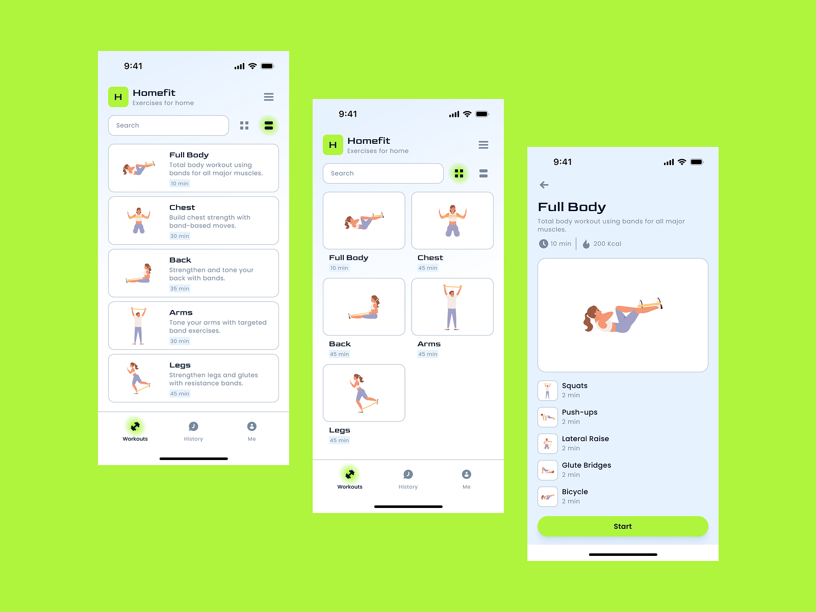 Fitness App UX/UI Design by Yaroslavna on Dribbble