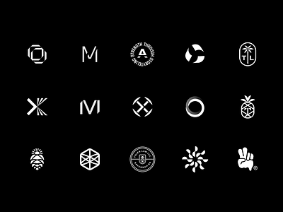 Logo Folio 2023 black branding design folio freelance freelancer geometric graphic design icon logo logofolio logos mark portfolio vector