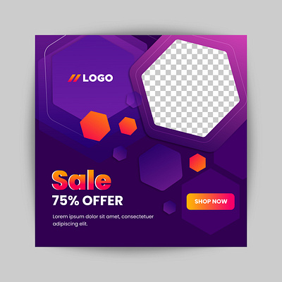 post template 3d logo motion graphics