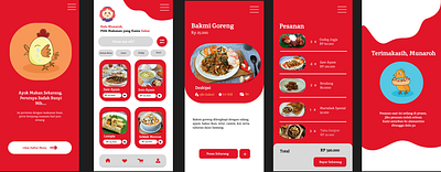 Design UI/UX For Shop Food Apps branding ui ux