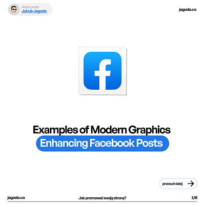 Examples of Modern Graphics Enhancing Facebook Posts branding design graphic design illustration logo