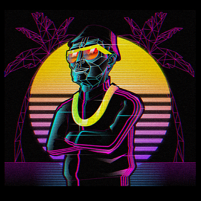 80's Baby! 80s art 80s vibe adobe illustrator art artwork character design design graphic design illustration neon rad typography vector