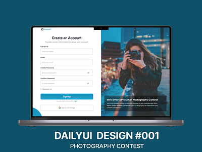 DailyUI #001 dailyui dailyuichallenge ui uichallenge uidesign uiux