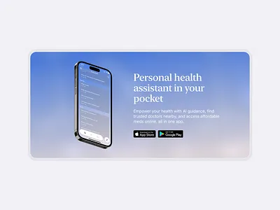Health app app apple clean design health ios iphone landing page minimalist modern native product ui ux