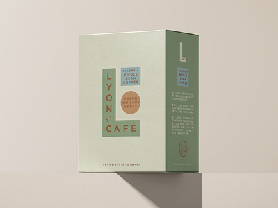 Lyon Street Rebrand/Packaging Concept branding cafe coffee grand l logo lyon michigan packaging rapids shop street