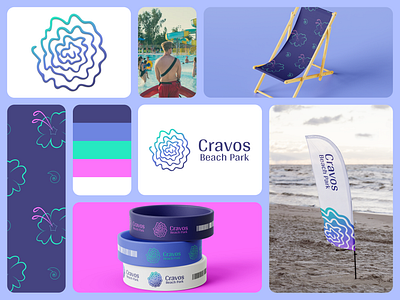 Cravos Beach Park - Visual Identity branding brandingdesign design graphic design logo logodesign visualidentity