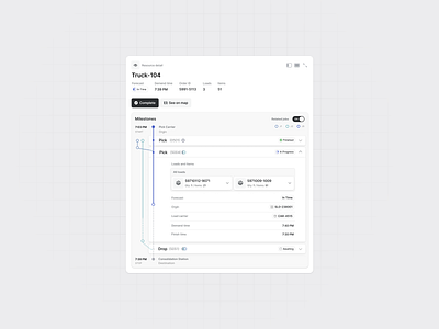 Logistics Operations Sidebar agv autnomous guided vehicle autonomous clean components design figma jobs logistics orders pattern product design saas shadcn sidebar tailwind tasks ui vehicle warehuse