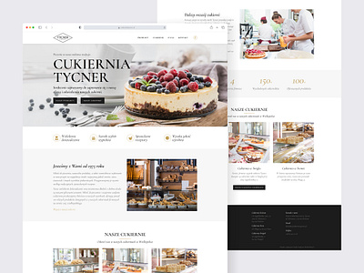 Web design for local confectionery branding company website elementor graphic design project ui web web design web templates website wordpress