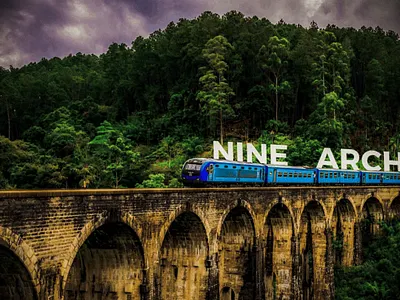 Nine Arch Bridge: A breathtaking masterpiece bridge nine arches bridge photo photography sri lanka sri lankan photography train train photography
