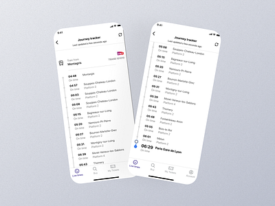 Journey Tracker Mobile App Ui app design journey app journey mobile journey screen journey tracker journey tracker app journey tracker screen journey ui mobile screen tracker app tracker design tracker interface tracker mobile tracker option tracker screen tracker ui tracker widget ui