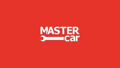 MASTERCAR - Auto Service | Logo Design 🚗🔧 brand branding car design graphic graphic design illustrator logo repair vector