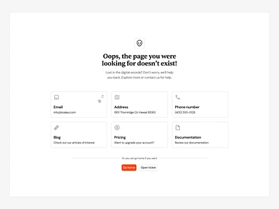 404/Error Page · Koala UI 404 404 page branding clean design error error page figma illustration koala landing landing page product product design ui ui design