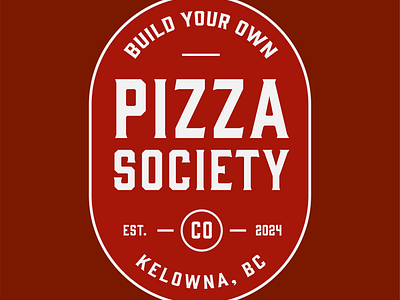 Pizza Society Restaurant Logo Branding ad advertisement brand brand design branding design food graphic design illustration logo pizza restaurant ui ux vector