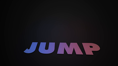 'JUMP' animation 1