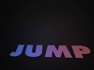 'JUMP' animation 1