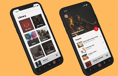 Music Application Design canva figma music sound ui uiux uiuxdesigner uiuxdesigns uiworks