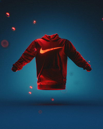 NIKE 3d 3d design animation branding c4d cinema4d design graphic design illustration logo loop poster