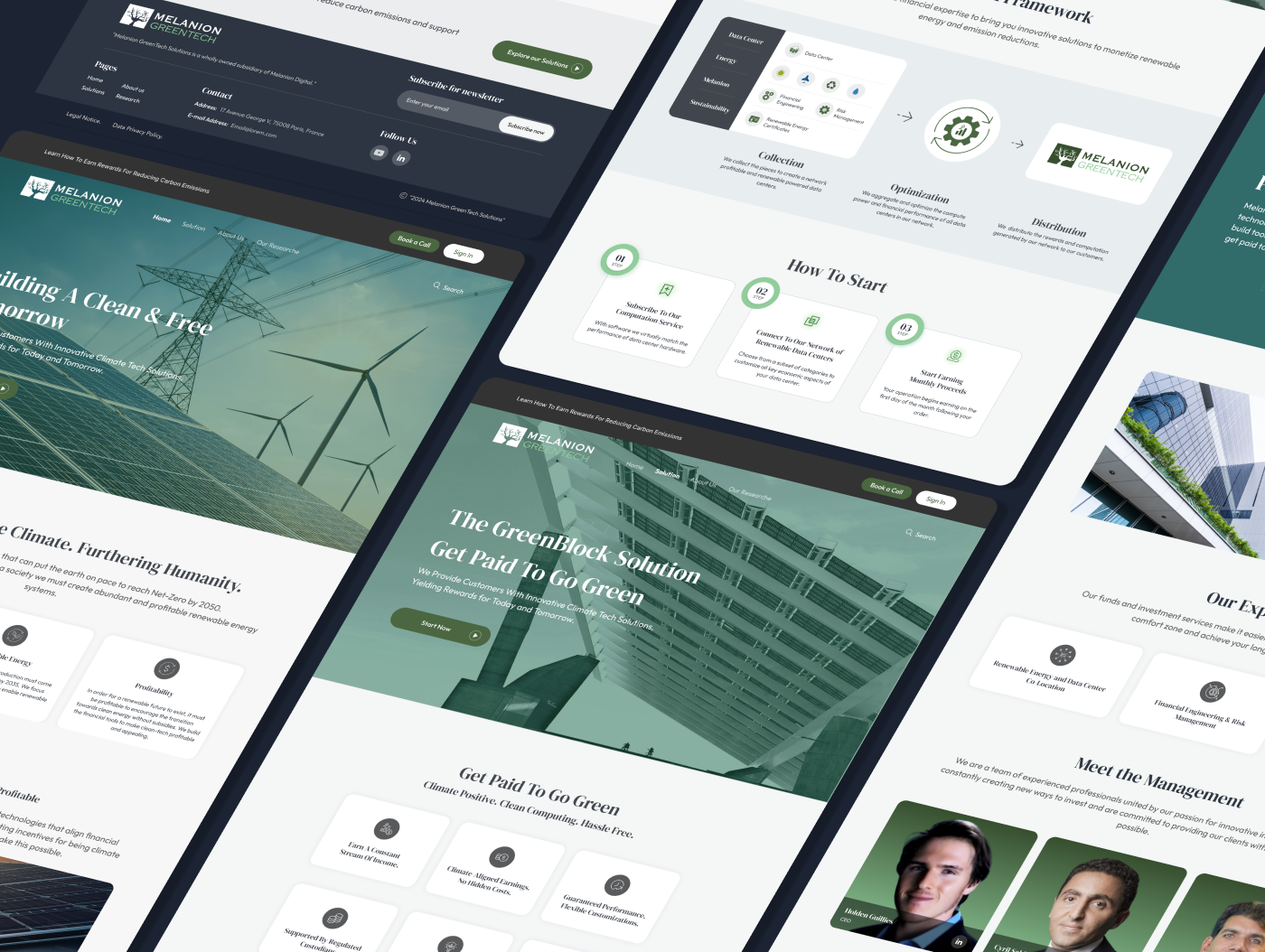 Example of Website Redesign