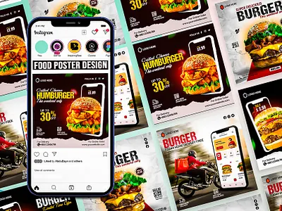 Food Poster Design graphic design